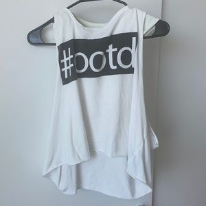 OOTD graphic tee